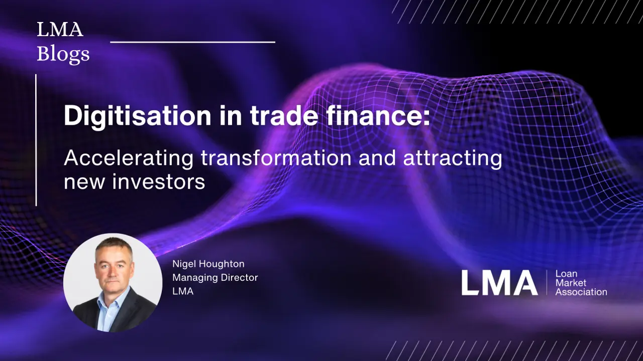 Digitisation in trade finance accelerating transformation and engaging new investors