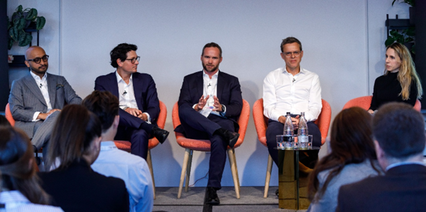FutreLend 2024 Guest Speakers: Kelly Heimrich-Doganay, Daren Blaker, Rory Smith, Julien Suche and Benny Zachariah