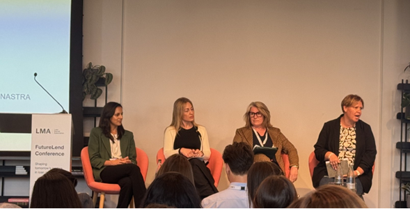 FutreLend 2024 Guest Speakers: Helen Orton, Sandrine Markham, Laura Pendakis and Kamal Dala