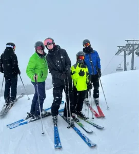 Scott skiing